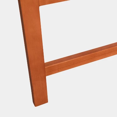 Malibu 5pc Rectangle Wood Outdoor Patio Dining Set - Tan - Vifah 5 Malibu 5pc Rectangle Wood Outdoor Patio Dining Set - Tan - Vifah - Image 5