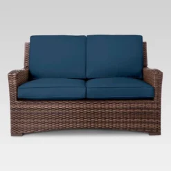 Halsted Wicker Patio Loveseat - Threshold 7 Halsted Wicker Patio Loveseat - Threshold -Deals Patio Elegance Store GUEST 015572ac 0574 4d81 a904 e46380cf37f7