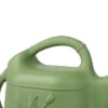 Union Products 63068 2 Gallon Plastic Indoor/Outdoor Watering Can W/ Tulip Design For Garden, Potted Plants, & Patio Pots, Sage Green