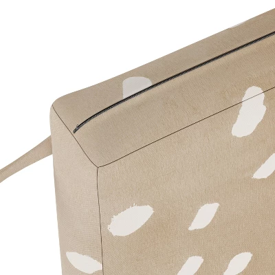 Fawn Outdoor Seat Cushion Natural - Skyline Furniture 2 Fawn Outdoor Seat Cushion Natural - Skyline Furniture - Image 2