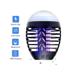 Dartwood Outdoor Bug Zapper - Waterproof, USB Rechargeable And Battery Powered Mosquito Killer, Insect Trap And Fly Swatter -Deals Patio Elegance Store GUEST 025af60a 38eb 4e91 adf4 c6b56dca9ffa