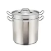 Winco Steamer/Pasta Cooker, Stainless Steel, 20 Quart