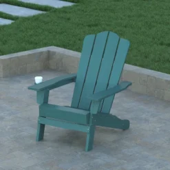 Emma And Oliver Set Of 4 Adirondack Chairs With Cup Holders, Weather Resistant HDPE Adirondack Chairs -Deals Patio Elegance Store GUEST 058d83aa c49c 4556 a16d 17eb04e908cf