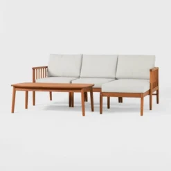Saracina Home 4pc Modern Boho Eucalyptus Spindle Outdoor Sectional Set -Deals Patio Elegance Store GUEST 0b45cdc7 be19 43fd b85b ba186703ca7c