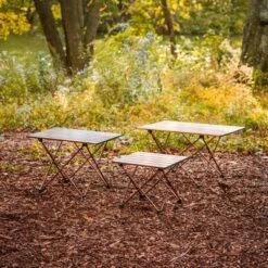 Alpcour Compact Folding Camping Table - Lightweight Aluminum Portable Side Table -Deals Patio Elegance Store GUEST 0b8ba018 f5ea 4b3d ac20 badf787ad7f6