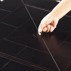 5pc Outdoor Dining Set With 42" Aluminum Square Damask Design Fire Table & Deep Seating Swivel Rocking Chairs - Oakland Living 17 5pc Outdoor Dining Set With 42" Aluminum Square Damask Design Fire Table & Deep Seating Swivel Rocking Chairs - Oakland Living -Deals Patio Elegance Store GUEST 0c0cbc08 5d92 4cfd b2e1 e6a7210e6097