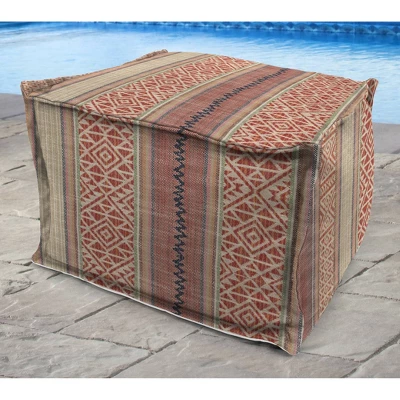 Outdoor Pouf Ottoman - Jordan Manufacturing 1 Outdoor Pouf Ottoman - Jordan Manufacturing