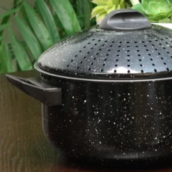 Gibson Home Casselman 4 Piece Nonstick Pasta Pot Set In Black With Bakelite Handle/Knob 5 Gibson Home Casselman 4 Piece Nonstick Pasta Pot Set In Black With Bakelite Handle/Knob -Deals Patio Elegance Store GUEST 1085e18e 18e2 467a a63a cd100990a1d3