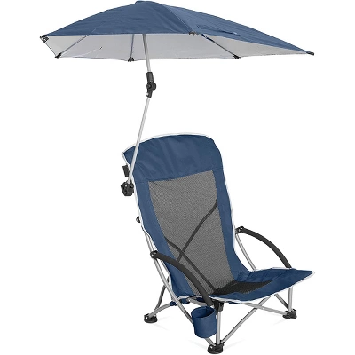 Sport-Brella Beach Chair With Adjustable Umbrella 1 Sport-Brella Beach Chair With Adjustable Umbrella