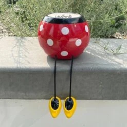 Disney 6" Wide Minnie Mouse With Dangling Feet Ceramic Indoor Outdoor Planter Box Multicolor -Deals Patio Elegance Store GUEST 1348c89b 60b1 4861 815b 5787150eb943