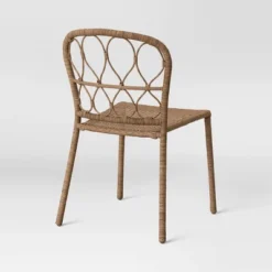 4pc Britanna Wicker Rattan Outdoor Patio Dining Chairs Arm Chairs Brown - Opalhouse™ -Deals Patio Elegance Store GUEST 13b97cb5 49f0 4bf2 bd04 5d39fffbb634