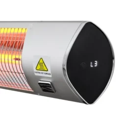Kenmore Carbon Infrared 1500W Wall-Mounted Patio Heater With Remote Silver -Deals Patio Elegance Store GUEST 14a3bd13 3ec0 4075 9081 72863c210ff5