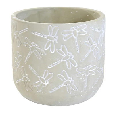 Home & Garden 6.0" Dragongly Embossed Planter Lg Indoor Outdoor Abbott Giftware - Planters 1 Home & Garden 6.0" Dragongly Embossed Planter Lg Indoor Outdoor Abbott Giftware - Planters