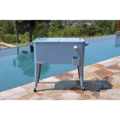 80qt Portable Rolling Patio Cooler - Permasteel 29 80qt Portable Rolling Patio Cooler - Permasteel -Deals Patio Elegance Store GUEST 16523887 d1bb 4d80 8e8f 8d1751b1268e
