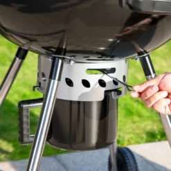 Captiva Designs E02GR013 22" Kettle Charcoal Grill With Pizza Ring And Pizza Stone - Black -Deals Patio Elegance Store GUEST 17bd5d38 383e 4899 90bd 9af0387b2bd7