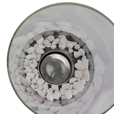 Northlight 10.5" Bio Ethanol Round Portable Tabletop Fireplace With Black Base 4 Northlight 10.5" Bio Ethanol Round Portable Tabletop Fireplace With Black Base - Image 4