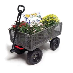 Gorilla Cart GORMP-12 5 Cubic Feet 1200 Pound Capacity Heavy Duty Durable Steel Multi Use Quick Dump Wagon Utility Cart W/ 2 In 1 Towing Handle, Gray 8 Gorilla Cart GORMP-12 5 Cubic Feet 1200 Pound Capacity Heavy Duty Durable Steel Multi Use Quick Dump Wagon Utility Cart W/ 2 In 1 Towing Handle, Gray -Deals Patio Elegance Store GUEST 19313ce0 7678 48d9 92dd 893ace85482a