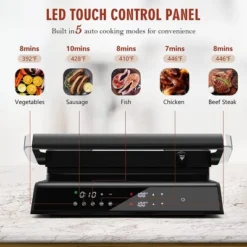 Costway Electric Panini Press Grill 1200W Sandwich Maker With Independent Temperature Control & Removable Drip Tray 10 Costway Electric Panini Press Grill 1200W Sandwich Maker With Independent Temperature Control & Removable Drip Tray -Deals Patio Elegance Store GUEST 19618fd5 032a 4174 a65f e763197c7376