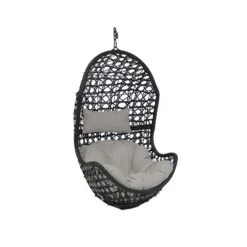 Sunnydaze Decor Sunnydaze Outdoor Resin Wicker Patio Cordelia Hanging Basket Egg Chair Swing With Cushion And Headrest - 2pc -Deals Patio Elegance Store GUEST 1a4229c1 fbf7 4ab0 b00f c059357f2ac8
