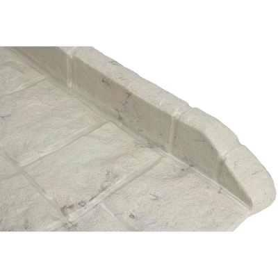 Suncast SB24 Decorative Rain Gutter Downspout Splash Block, Light Taupe (4 Pack) 2 Suncast SB24 Decorative Rain Gutter Downspout Splash Block, Light Taupe (4 Pack) - Image 2