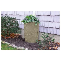 Impressions Bark 50 Gallon Rain Saver - Sandstone - Good Ideas -Deals Patio Elegance Store GUEST 1b7c7447 d1c4 49e8 beb5 99e51e5e7376