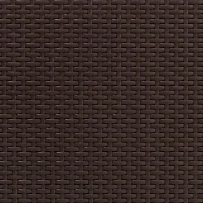 Merrick Lane Outdoor Furniture Resin Loveseat Chocolate Brown Faux Rattan Wicker Pattern 2-Seat Loveseat With All-Weather Beige Cushions 3 Merrick Lane Outdoor Furniture Resin Loveseat Chocolate Brown Faux Rattan Wicker Pattern 2-Seat Loveseat With All-Weather Beige Cushions - Image 3