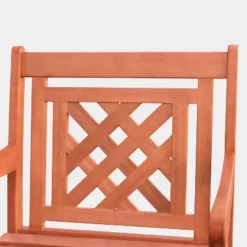 Malibu 5pc Rectangle Wood Outdoor Patio Dining Set - Tan - Vifah 9 Malibu 5pc Rectangle Wood Outdoor Patio Dining Set - Tan - Vifah -Deals Patio Elegance Store GUEST 1e83cfa3 4397 4d8f b9ac 5d011084a430