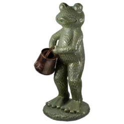 Northlight 17" Gold Verdigris Frog With Watering Can Outdoor Garden Statue -Deals Patio Elegance Store GUEST 202134d8 2896 4003 91b3 0ff60da3b711