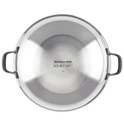 KitchenAid 5-Ply Clad Stainless Steel 15" Wok -Deals Patio Elegance Store GUEST 21318282 5d94 42c3 8297 e94d2e41c527