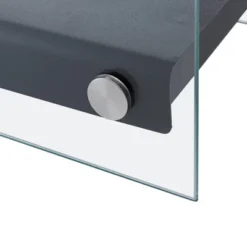 6.75"x7.5" Ventless Smokeless Square Glass & Black Metal Tabletop Fire Pit - Danya B. -Deals Patio Elegance Store GUEST 22b045b2 7fbb 4258 b9bd c06a0fa5dc7b