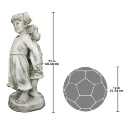 Design Toscano Back To Back Brother And Sister Garden Children Statue -Deals Patio Elegance Store GUEST 2402db74 243f 4275 81e0 6ba447a9f959