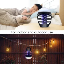 Dartwood Outdoor Bug Zapper - Waterproof, USB Rechargeable And Battery Powered Mosquito Killer, Insect Trap And Fly Swatter -Deals Patio Elegance Store GUEST 2689694a 14c9 44fc b92c d30bab1ff602