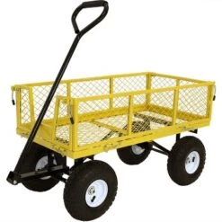 Sunnydaze Decor Sunnydaze Outdoor Lawn And Garden Heavy-Duty Durable Steel Mesh Utility Wagon Cart With Removable Sides 24 Sunnydaze Decor Sunnydaze Outdoor Lawn And Garden Heavy-Duty Durable Steel Mesh Utility Wagon Cart With Removable Sides -Deals Patio Elegance Store GUEST 2726671b 93f7 42c0 b8bd 55d3ad3c8615