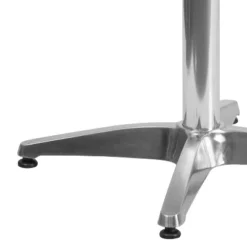 Flash Furniture Mellie 31.5'' Round Aluminum Indoor-Outdoor Table With Base -Deals Patio Elegance Store GUEST 272f3634 78d9 4c72 9bf0 dfb2d5215bbd