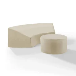 Crosley 2pc Furniture Covers, Round Sectional Sofa And Coffee Table, Tan 5 Crosley 2pc Furniture Covers, Round Sectional Sofa And Coffee Table, Tan -Deals Patio Elegance Store GUEST 276ed3d0 e952 4fdf a391 3eeb2de17357