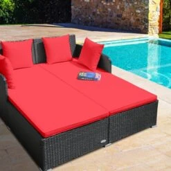 Tangkula Patio Rattan Daybed With 4 Pillows Cushioned Sofa For Outdoor 15 Tangkula Patio Rattan Daybed With 4 Pillows Cushioned Sofa For Outdoor -Deals Patio Elegance Store GUEST 27eca61d 681f 44fe 9ce3 8cd10d4cdbcb