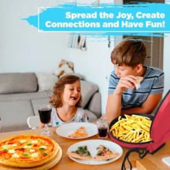 Courant 12 Inch Red Electronic Pizza Maker, Griddle And Oven With Food Board Included 7 Courant 12 Inch Red Electronic Pizza Maker, Griddle And Oven With Food Board Included -Deals Patio Elegance Store GUEST 282a74e1 907d 49c4 865b 9a1b5c09c92b