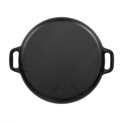 Stansport Pre-Seasoned Cast Iron Pizza Pan 2 Stansport Pre-Seasoned Cast Iron Pizza Pan - Image 2