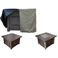 Square Fire Pit Commercial Cover - Tan - AZ Patio Heaters -Deals Patio Elegance Store GUEST 28b8899d 55e8 4cc7 887a 97bff797a868