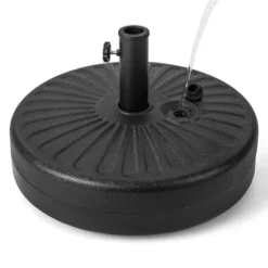 Costway 20'' Patio Fillable Round Umbrella Base Stand Holder Fit Pole 1.5''/1.9'' Outdoor -Deals Patio Elegance Store GUEST 2905ec15 eb1e 44cd 8c60 c2a621febe62