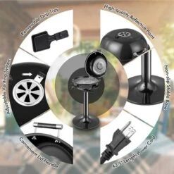 Costway Portable 1600W Electric BBQ Grill With Temperature Control & Grease Collector Red/Black 17 Costway Portable 1600W Electric BBQ Grill With Temperature Control & Grease Collector Red/Black -Deals Patio Elegance Store GUEST 2a551e9f 34b4 4a4a 90a7 bfd976b23bc9