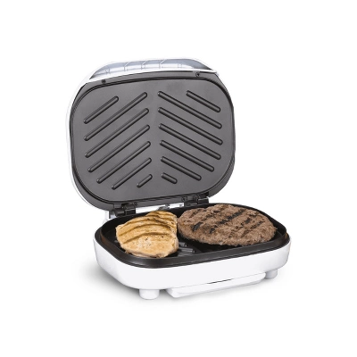 Brentwood Electric Contact Grill 2 Slice Capacity In White 2 Brentwood Electric Contact Grill 2 Slice Capacity In White - Image 2
