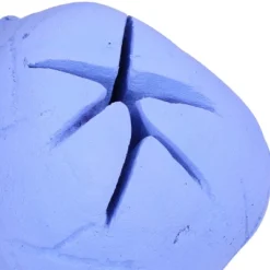 Barton Living Imitated Human Skull Ceramic Indoor Or Outdoor Skull Gas Log For Blue