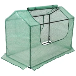 Sunnydaze Decor Sunnydaze Mini Greenhouse With 2 Zippered Side Doors - Green -Deals Patio Elegance Store GUEST 2d92e3a9 38c0 4fde 8c38 e3027495e545