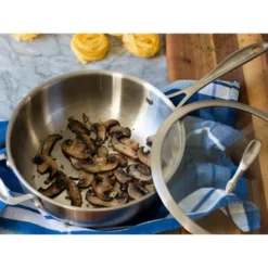 ZWILLING Spirit 3-ply 4.6-qt Stainless Steel Perfect Pan -Deals Patio Elegance Store GUEST 2fa54d34 ff4b 4307 8cc5 5e6bb25777bf