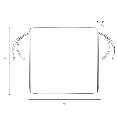 Fawn Outdoor Seat Cushion Natural - Skyline Furniture 4 Fawn Outdoor Seat Cushion Natural - Skyline Furniture - Image 4