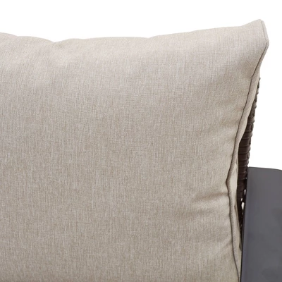 Left Arm Patio Chair - Beige - Patio Festival 3 Left Arm Patio Chair - Beige - Patio Festival - Image 3