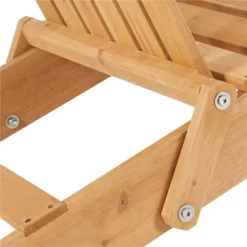 Yaheetech Folding Adirondack Chair Solid Wood Garden Chair Weather Resistant, Brown -Deals Patio Elegance Store GUEST 30b3cb62 aaf8 46fe 8971 76d9bc5bd94f