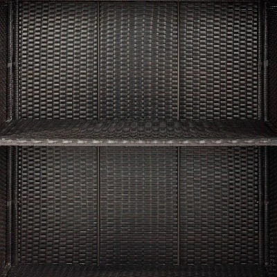 Crosley Palm Harbor Outdoor Wicker Bar 3 Crosley Palm Harbor Outdoor Wicker Bar - Image 3