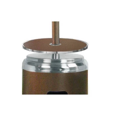 Two-Toned Patio Heater - Stainless Steel/Hammered Bronze - AZ Patio Heaters 2 Two-Toned Patio Heater - Stainless Steel/Hammered Bronze - AZ Patio Heaters - Image 2